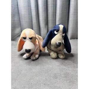 Applause Hush Puppies Plush Stuffed Animal Toy Dog Beanbag Lot 6 Inch